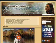 Tablet Screenshot of carmendiluccio.com